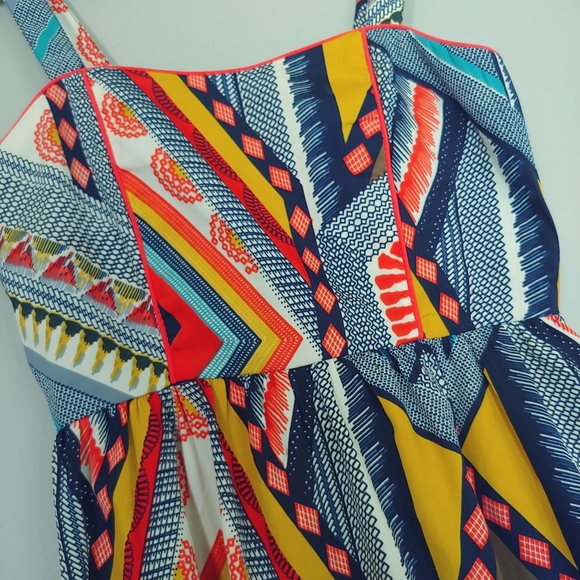 Band of Gypsies Aztec Tribal, High / Low Dress - Picture 3 of 9